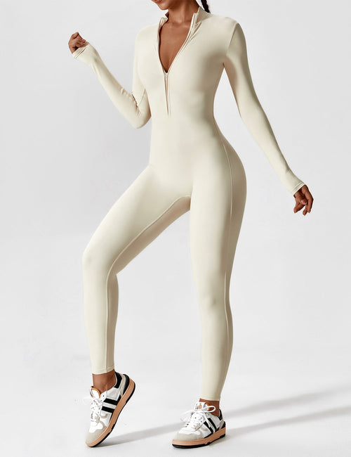Anne™ -  Zipper Jumpsuit