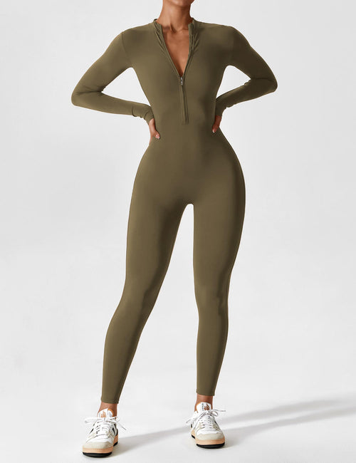 Anne™ -  Zipper Jumpsuit