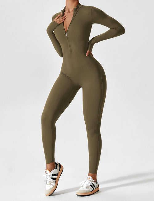 Anne™ -  Zipper Jumpsuit