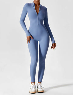 Anne™ -  Zipper Jumpsuit