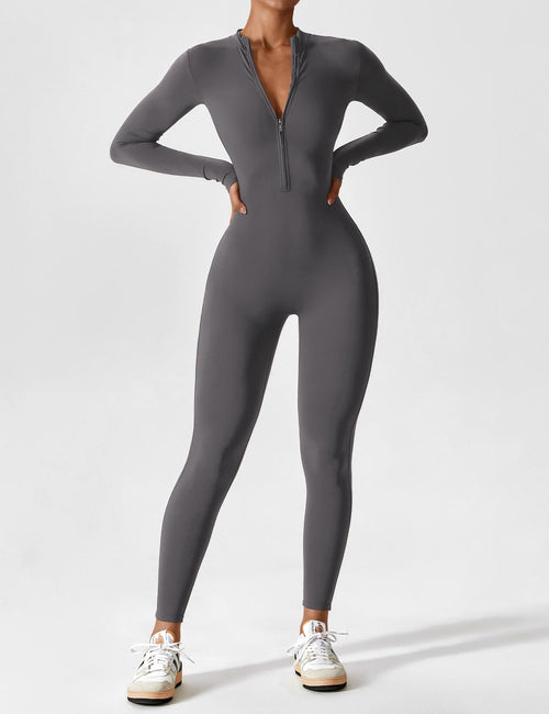 Anne™ -  Zipper Jumpsuit