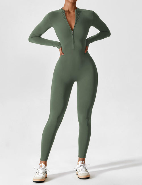 Anne™ -  Zipper Jumpsuit